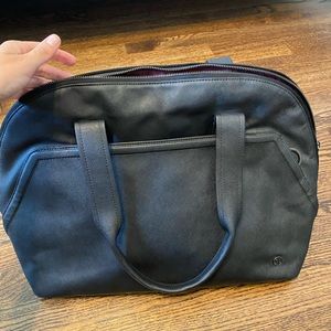 lululemon black tote- great for work!